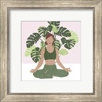 Framed 'Namaste Home I' border=