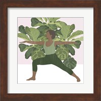 Framed 'Namaste Home II' border=