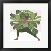 Framed 'Namaste Home II' border=