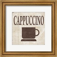 Framed 'Simply Coffee I' border=