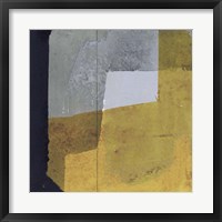 Framed Black & Yellow III