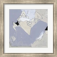 Framed 'Grey Landscape IV' border=