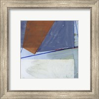 Framed 'Abstract Mass II' border=