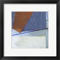 Framed 'Abstract Mass II' border=