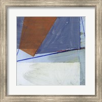 Framed 'Abstract Mass II' border=