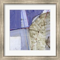 Framed 'Abstract Mass III' border=