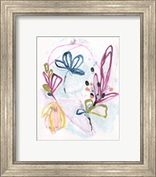 Framed 'Garden Allusion III' border=