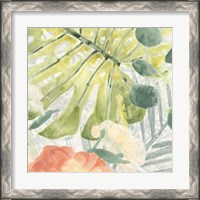 Framed 'Palm Garden I' border=