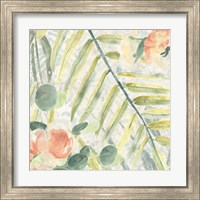 Framed 'Palm Garden II' border=