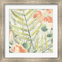 Framed 'Palm Garden III' border=