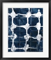 Indigo Memory I Framed Print