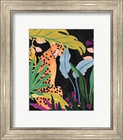 Framed 'Cheetah Kingdom I' border=