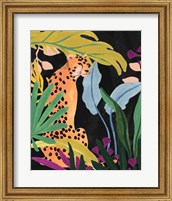 Framed 'Cheetah Kingdom I' border=