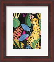 Framed 'Cheetah Kingdom II' border=