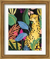 Framed 'Cheetah Kingdom II' border=