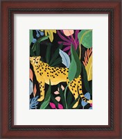 Framed 'Cheetah Kingdom III' border=