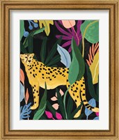 Framed 'Cheetah Kingdom III' border=