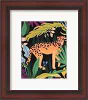 Framed 'Cheetah Kingdom IV' border=