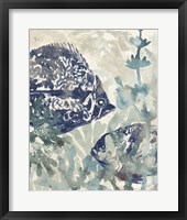 Seafloor Fresco II Framed Print