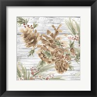 Pinecone Lodge III Framed Print