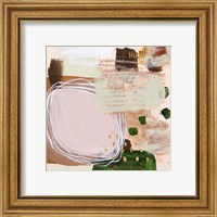 Framed 'Floating Rose I' border=