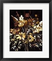 Framed 'Floral Celebration II' border=