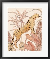Blush Cheetah II Framed Print