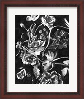 Framed 'Enchanted Bloom I' border=