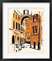 Euro Voyage II Framed Print