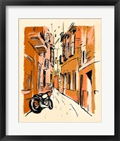 Euro Voyage IV Framed Print