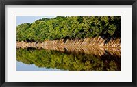 Framed Sailing on the Tombigbee Waterway in Alabama