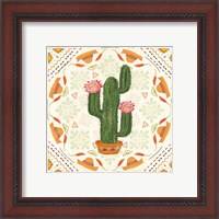 Framed 'Tex Mex Fiesta V' border=