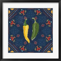 Framed Tex Mex Fiesta III Dark