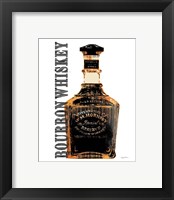 Framed 'Bourbon Whiskey' border=