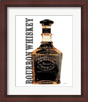 Framed 'Bourbon Whiskey' border=