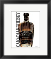 Framed 'Canadian Whisky' border=