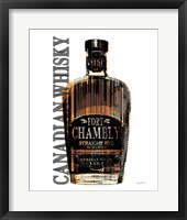 Framed Canadian Whisky