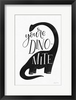 Framed Dinomite BW