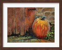 Framed Pumpkin