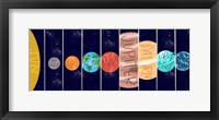 Framed Solar System