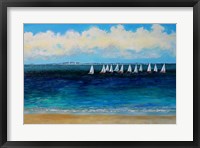 Framed Summer Sailing