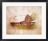Sully's Barn Framed Print
