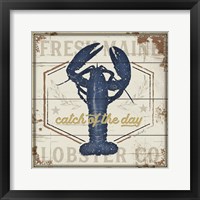 Framed Fresh Maine Lobster Co.