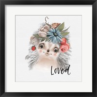 Framed Loved Hedgehog