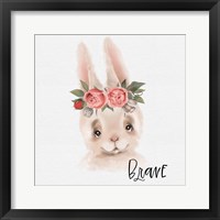 Framed Brave Rabbit