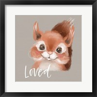 Framed Loved Squirrel