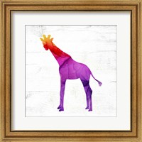 Framed 'Giraffe' border=