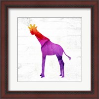 Framed 'Giraffe' border=