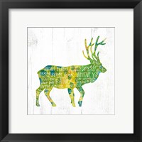 Framed 'Elk' border=