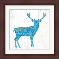 Framed 'Deer' border=